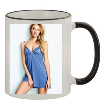 Candice Swanepoel 11oz Colored Rim & Handle Mug