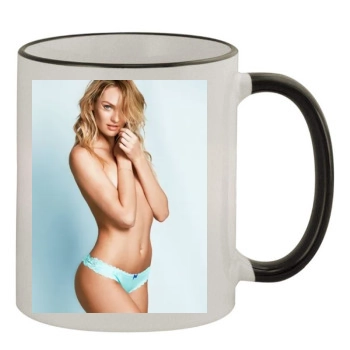 Candice Swanepoel 11oz Colored Rim & Handle Mug