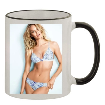 Candice Swanepoel 11oz Colored Rim & Handle Mug