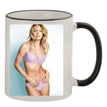 Candice Swanepoel 11oz Colored Rim & Handle Mug