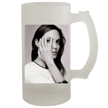 Angelina Jolie 16oz Frosted Beer Stein