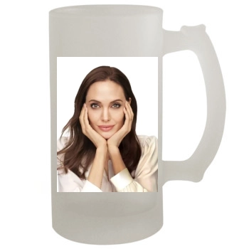 Angelina Jolie 16oz Frosted Beer Stein