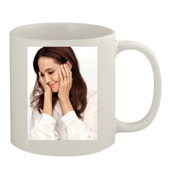 Angelina Jolie 11oz White Mug