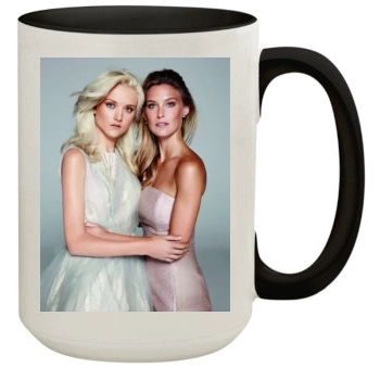 Bar Refaeli 15oz Colored Inner & Handle Mug