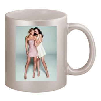 Bar Refaeli 11oz Metallic Silver Mug