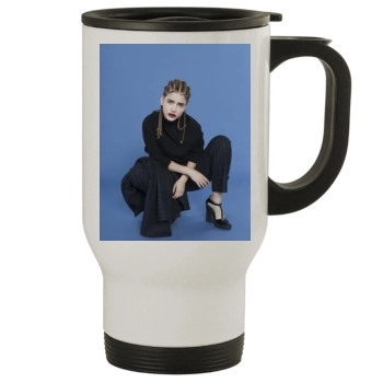 Barbara Palvin Stainless Steel Travel Mug