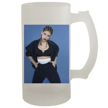 Barbara Palvin 16oz Frosted Beer Stein