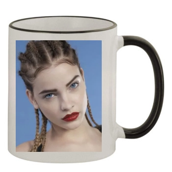 Barbara Palvin 11oz Colored Rim & Handle Mug