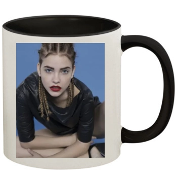 Barbara Palvin 11oz Colored Inner & Handle Mug