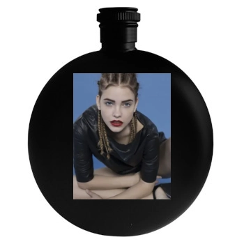 Barbara Palvin Round Flask