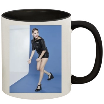 Barbara Palvin 11oz Colored Inner & Handle Mug