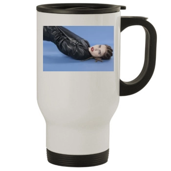 Barbara Palvin Stainless Steel Travel Mug