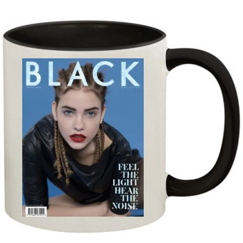 Barbara Palvin 11oz Colored Inner & Handle Mug