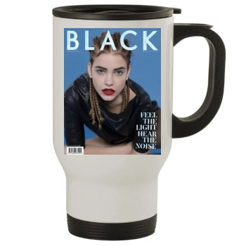 Barbara Palvin Stainless Steel Travel Mug