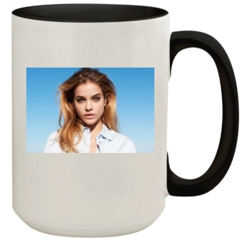 Barbara Palvin 15oz Colored Inner & Handle Mug