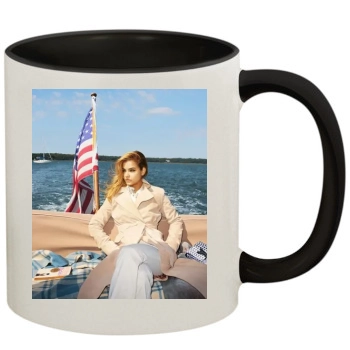 Barbara Palvin 11oz Colored Inner & Handle Mug