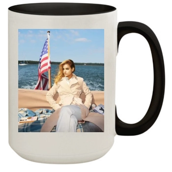 Barbara Palvin 15oz Colored Inner & Handle Mug