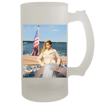 Barbara Palvin 16oz Frosted Beer Stein