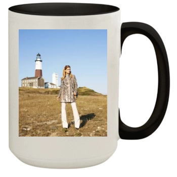 Barbara Palvin 15oz Colored Inner & Handle Mug