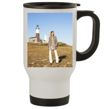 Barbara Palvin Stainless Steel Travel Mug