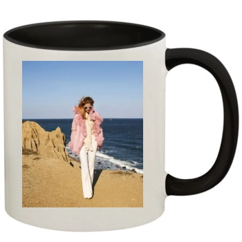 Barbara Palvin 11oz Colored Inner & Handle Mug