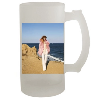 Barbara Palvin 16oz Frosted Beer Stein