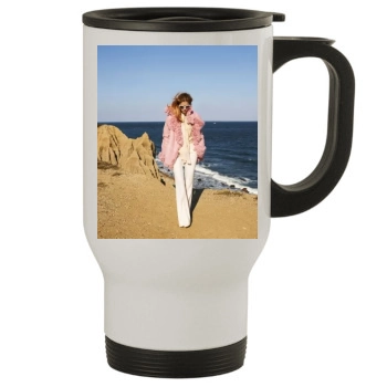 Barbara Palvin Stainless Steel Travel Mug