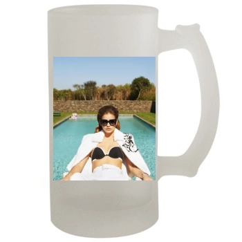 Barbara Palvin 16oz Frosted Beer Stein