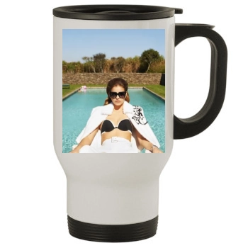 Barbara Palvin Stainless Steel Travel Mug