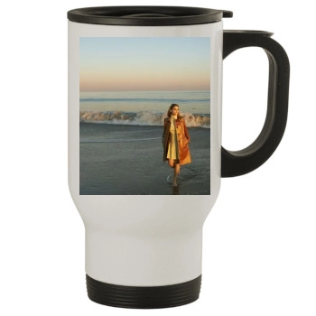 Barbara Palvin Stainless Steel Travel Mug