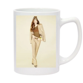 Barbara Palvin 14oz White Statesman Mug