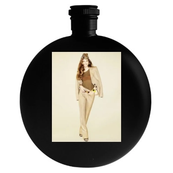 Barbara Palvin Round Flask