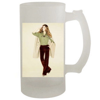 Barbara Palvin 16oz Frosted Beer Stein