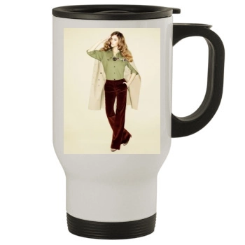 Barbara Palvin Stainless Steel Travel Mug