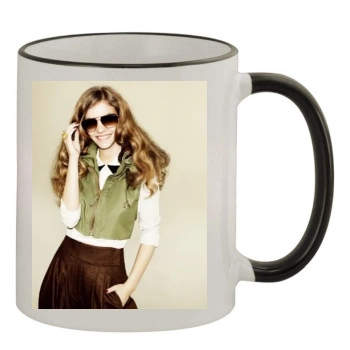 Barbara Palvin 11oz Colored Rim & Handle Mug