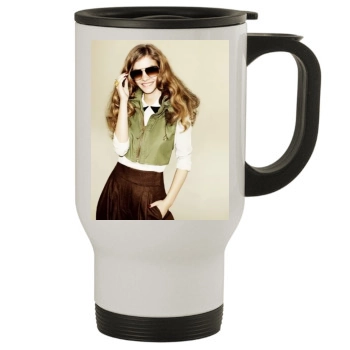 Barbara Palvin Stainless Steel Travel Mug