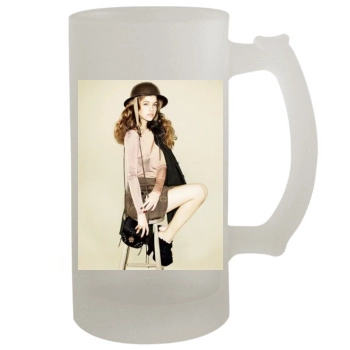 Barbara Palvin 16oz Frosted Beer Stein