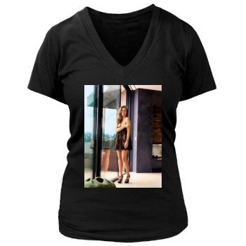 Beau Hesling Women's Deep V-Neck TShirt