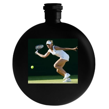 Elena Dementieva Round Flask