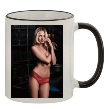 Candice Swanepoel 11oz Colored Rim & Handle Mug