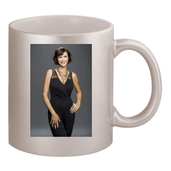 Catherine Bell 11oz Metallic Silver Mug