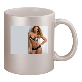 Elisandra Tomacheski 11oz Metallic Silver Mug