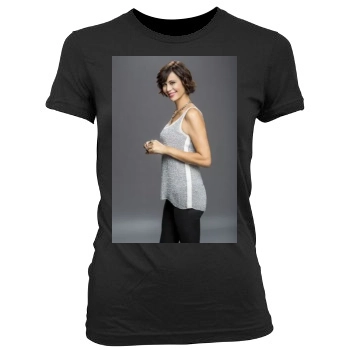 Catherine Bell Women's Junior Cut Crewneck T-Shirt