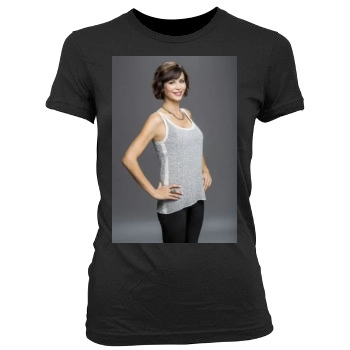 Catherine Bell Women's Junior Cut Crewneck T-Shirt