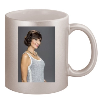 Catherine Bell 11oz Metallic Silver Mug