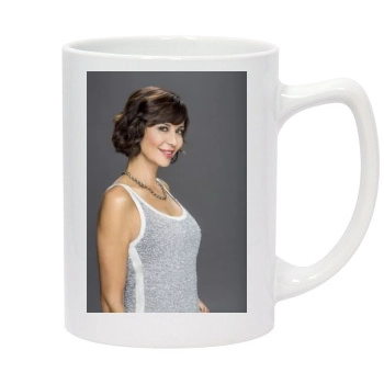 Catherine Bell 14oz White Statesman Mug