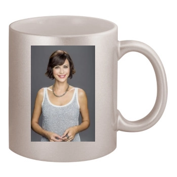 Catherine Bell 11oz Metallic Silver Mug