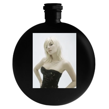 Elisha Cuthbert Round Flask