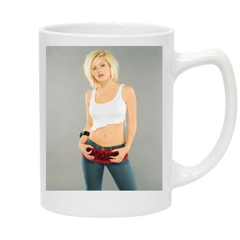 Elisha Cuthbert 14oz White Statesman Mug