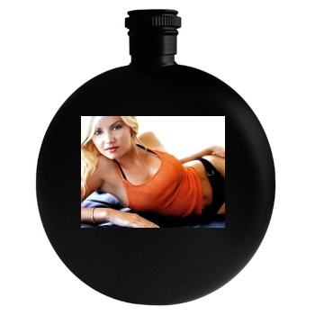 Elisha Cuthbert Round Flask